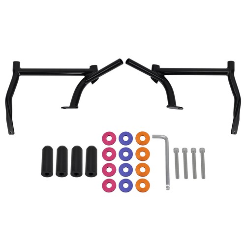Saddle bag guards for - bag, harley