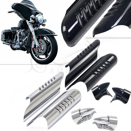 Black chrome lower fork leg - fork,