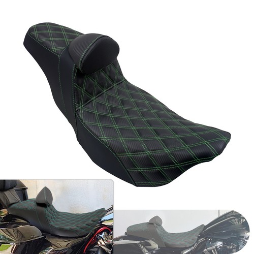 Green stitching seat - green,