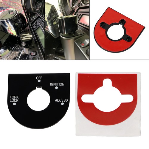 Black ignition switch panel - ignition,