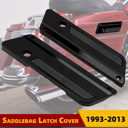 Hard saddlebag latch covers - latch,