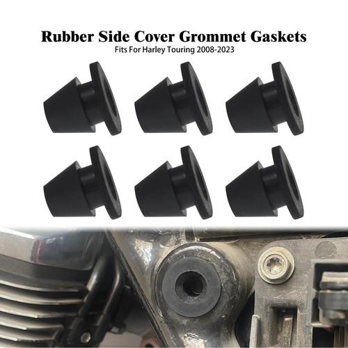 Rubber side cover grommets - side,