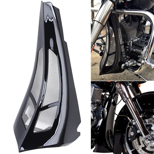 Black chin spoiler scoop - black, fit