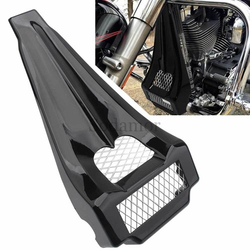 Vivid black chin - chin, scoop